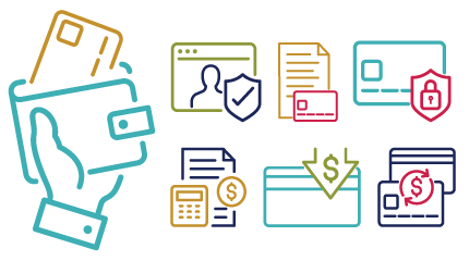 Symbols for credit card security