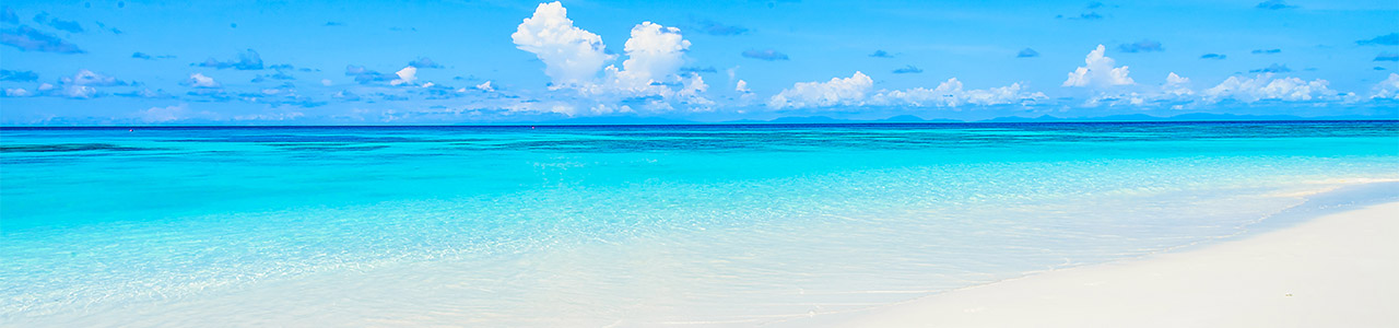 The white sands of the Florida coast.