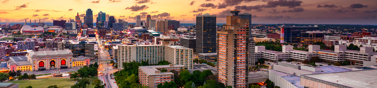 A view of downtown Kansas City.