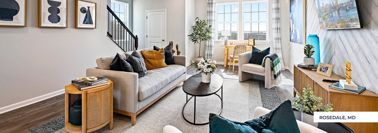 Interior of a D.R. Horton home.