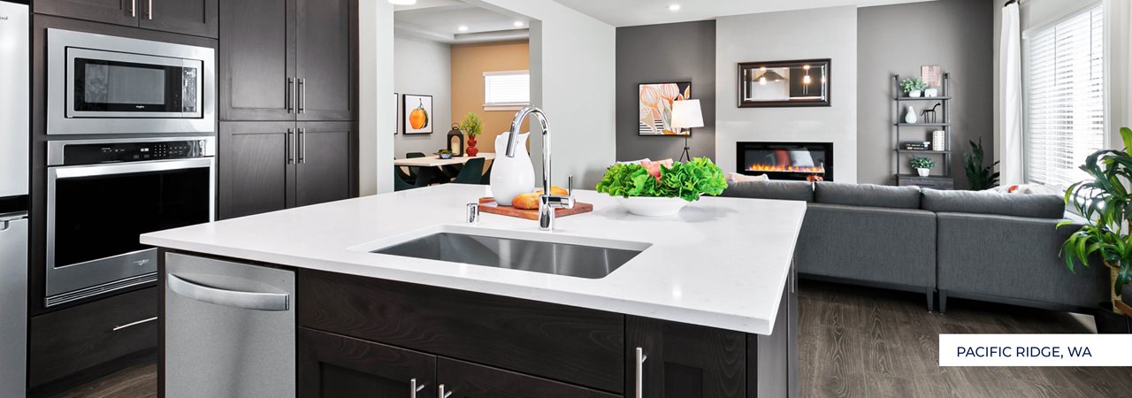 Interior of a D.R. Horton home.